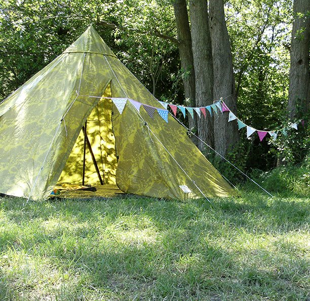 camping bunting