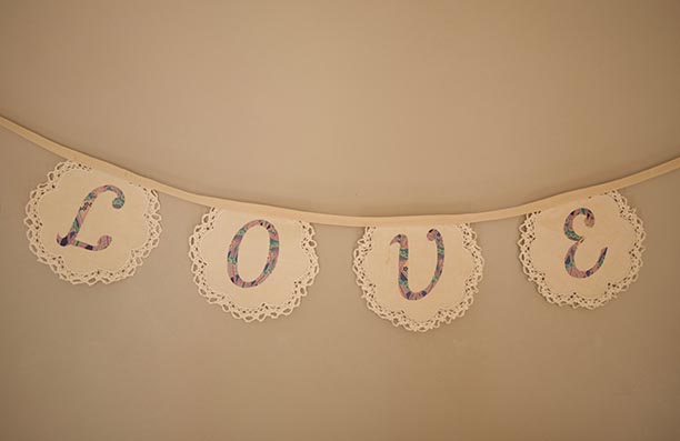 Love bunting