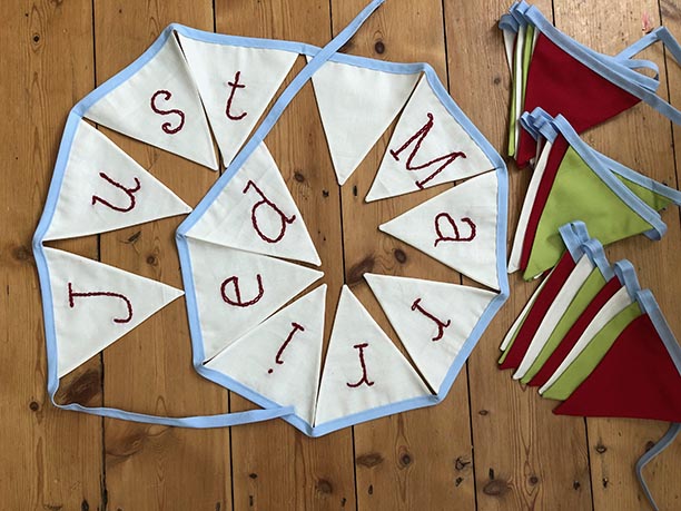 bespoke bunting
