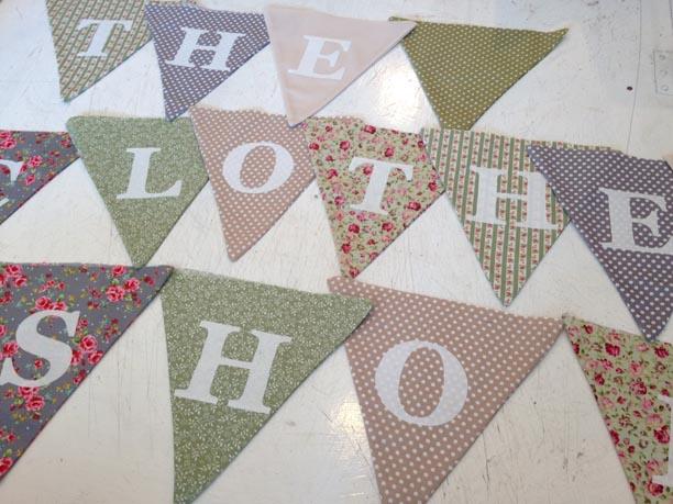 personalised bunting